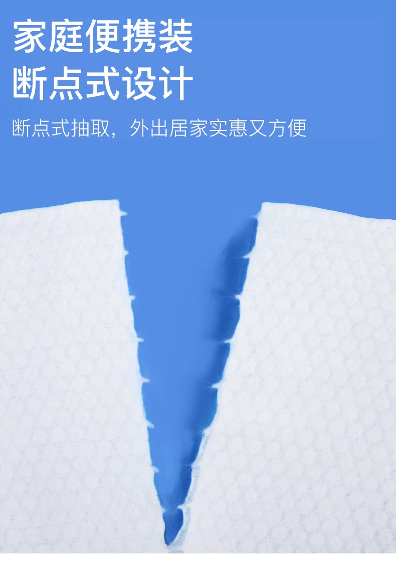 【囤货推荐】兰可欣 洗脸巾女一次性加厚抽取式亲肤棉柔洁面巾擦脸巾卷装干湿两用美容 洗脸巾六包装