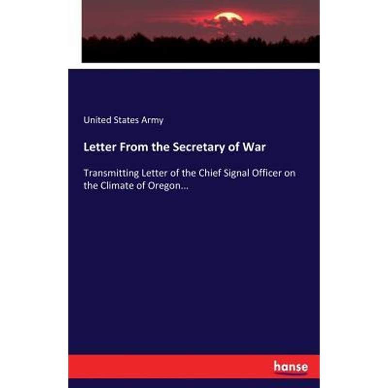 按需印刷不退不换Letter From the Secretary of War[9783337013752]