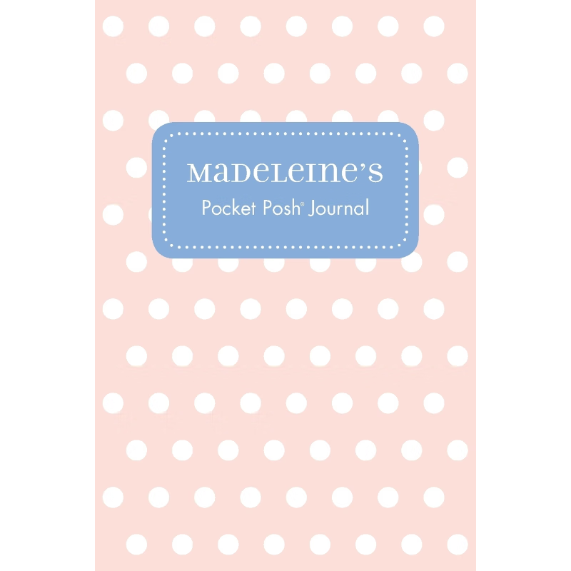 按需印刷Madeleine's Pocket Posh Journal, Polka Dot[9781524826543]