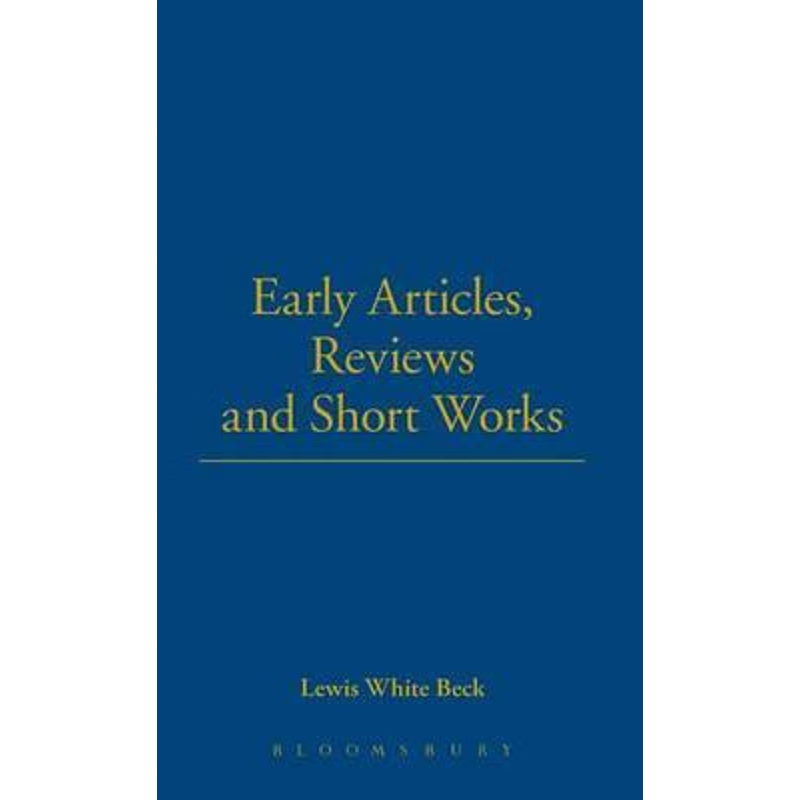 按需印刷Early Articles, Reviews And Short Works[9781843716129]