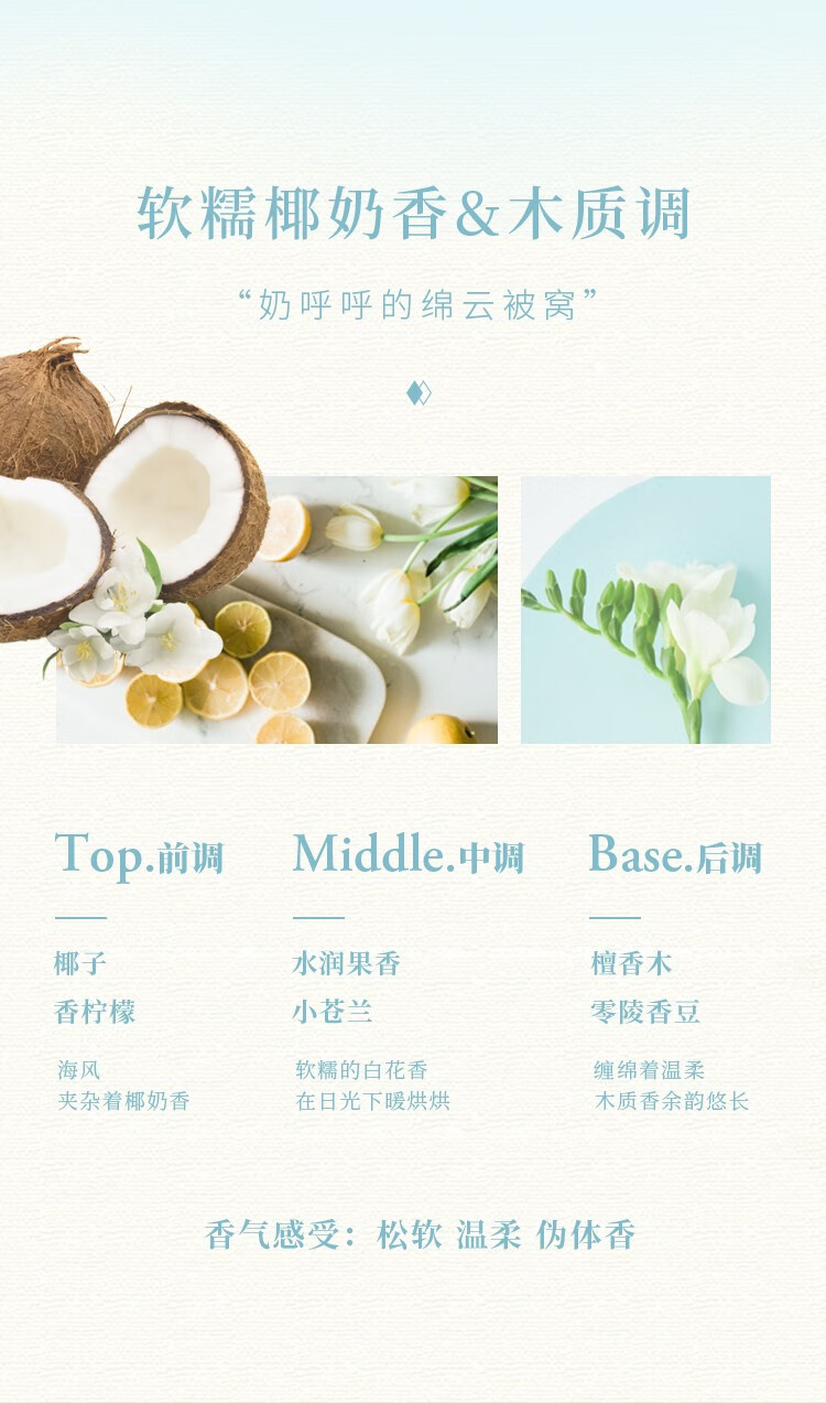 未知气味（Mystery Aroma）520情人节女士香水玫瑰白茶雪松持久留香礼盒送女友礼物套装 江南白茶 香水礼盒 30ML