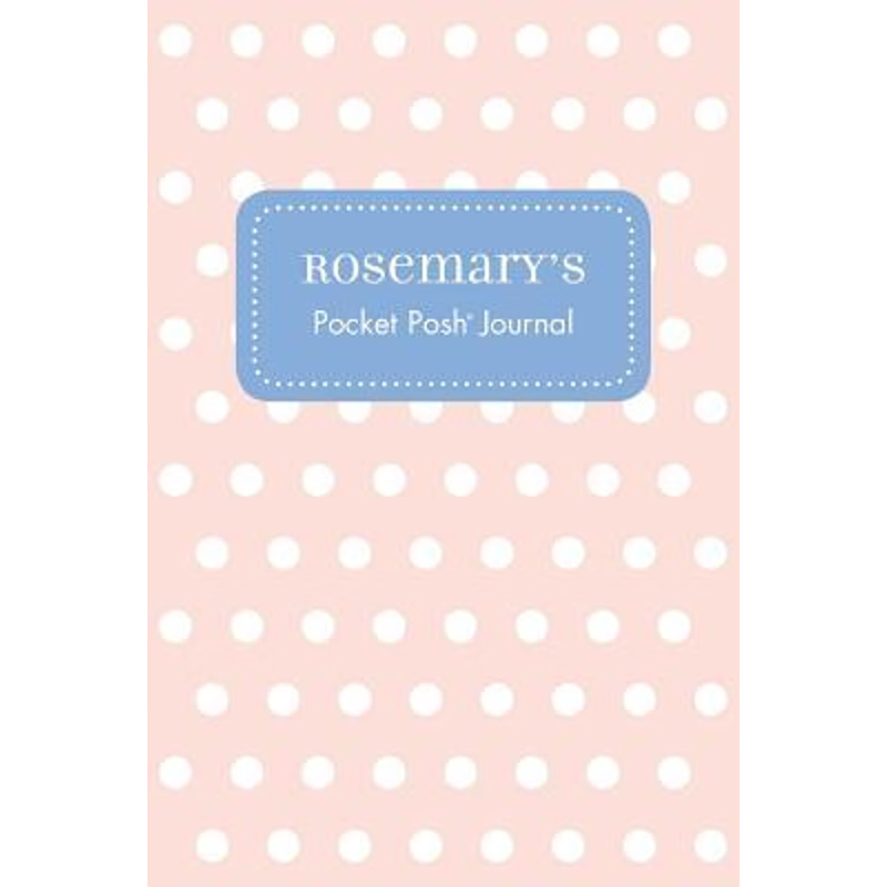 按需印刷Rosemary's Pocket Posh Journal, Polka Dot[9781524828233]