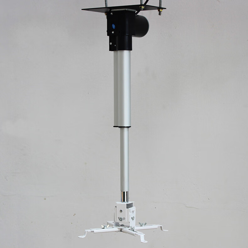 视频会议摄像头电动伸缩杆投影机电动升降柱推杆吊架遥控控制行程20