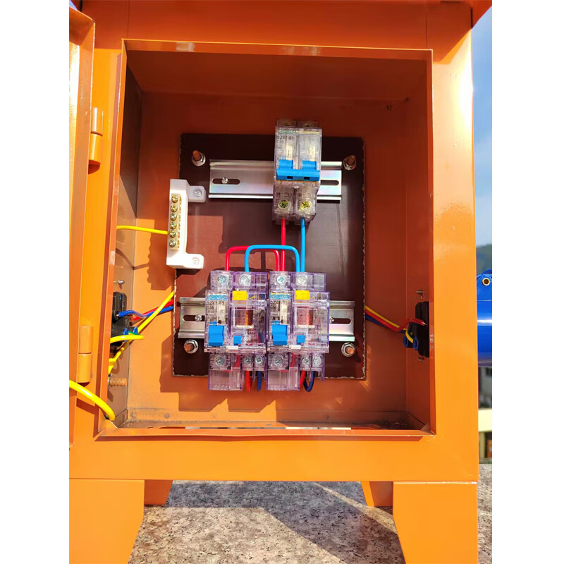 工地箱插座箱三级箱一机一闸移动箱临时电箱220v380v室外空箱220v2