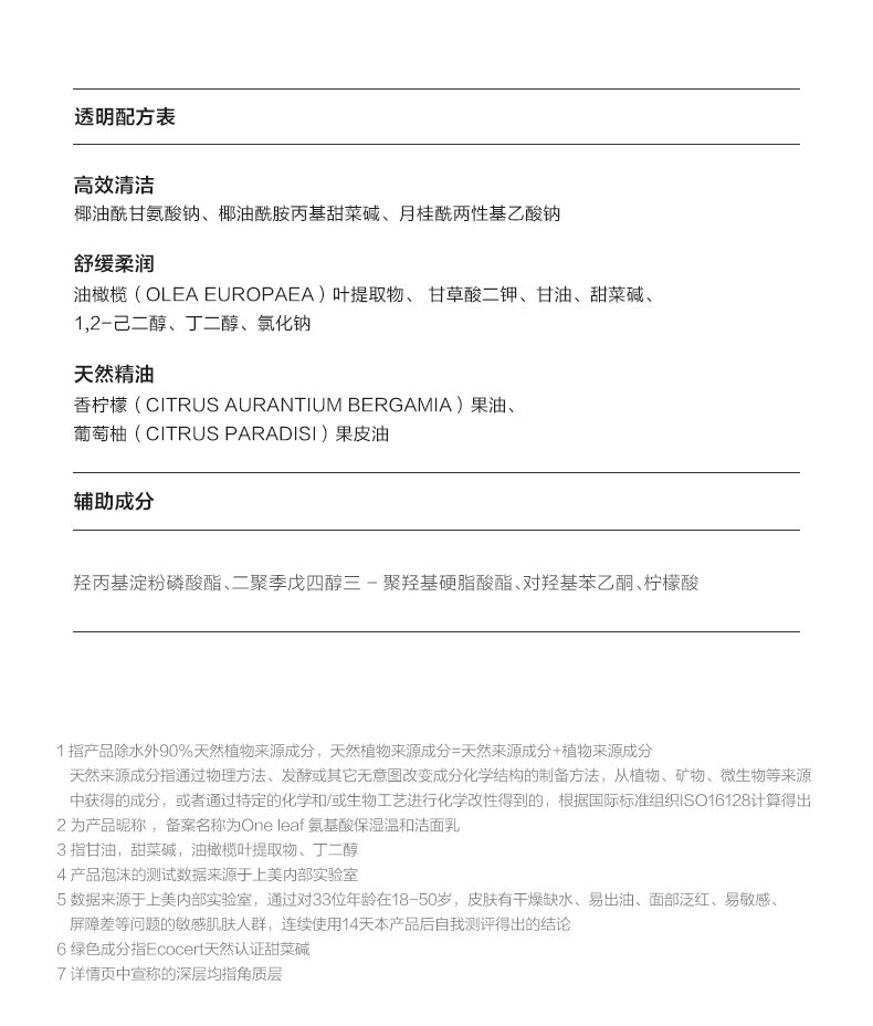 一叶子洗面奶女深层清洁补水保湿控油平衡温和不刺激泡沫洁面乳男护肤品 【补水保湿】鲜补水洁面100g