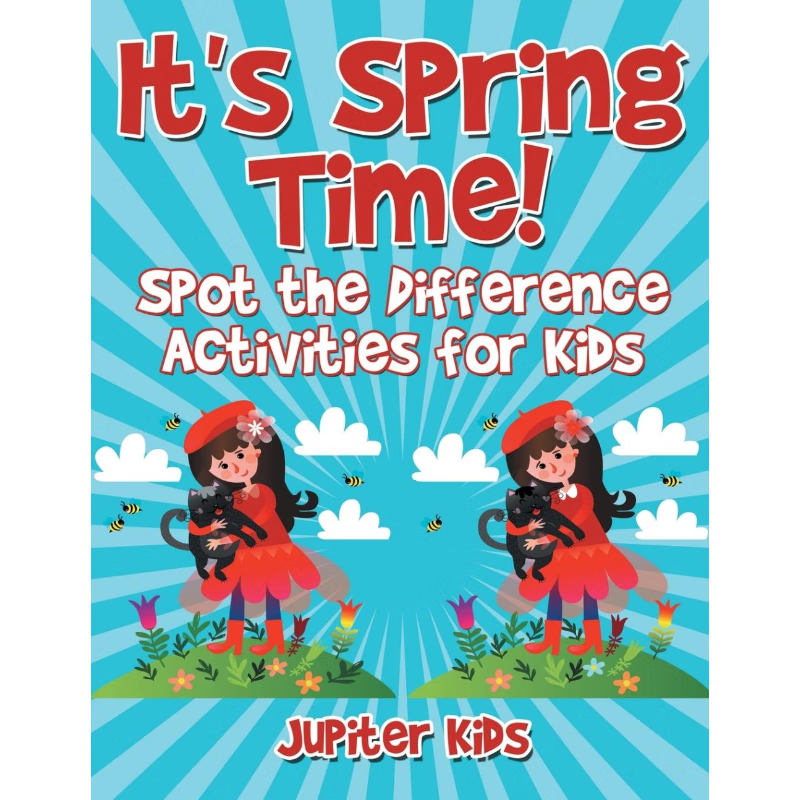 按需印刷It's Spring Time! Spot the Difference Activities for Kids[9781541932845]