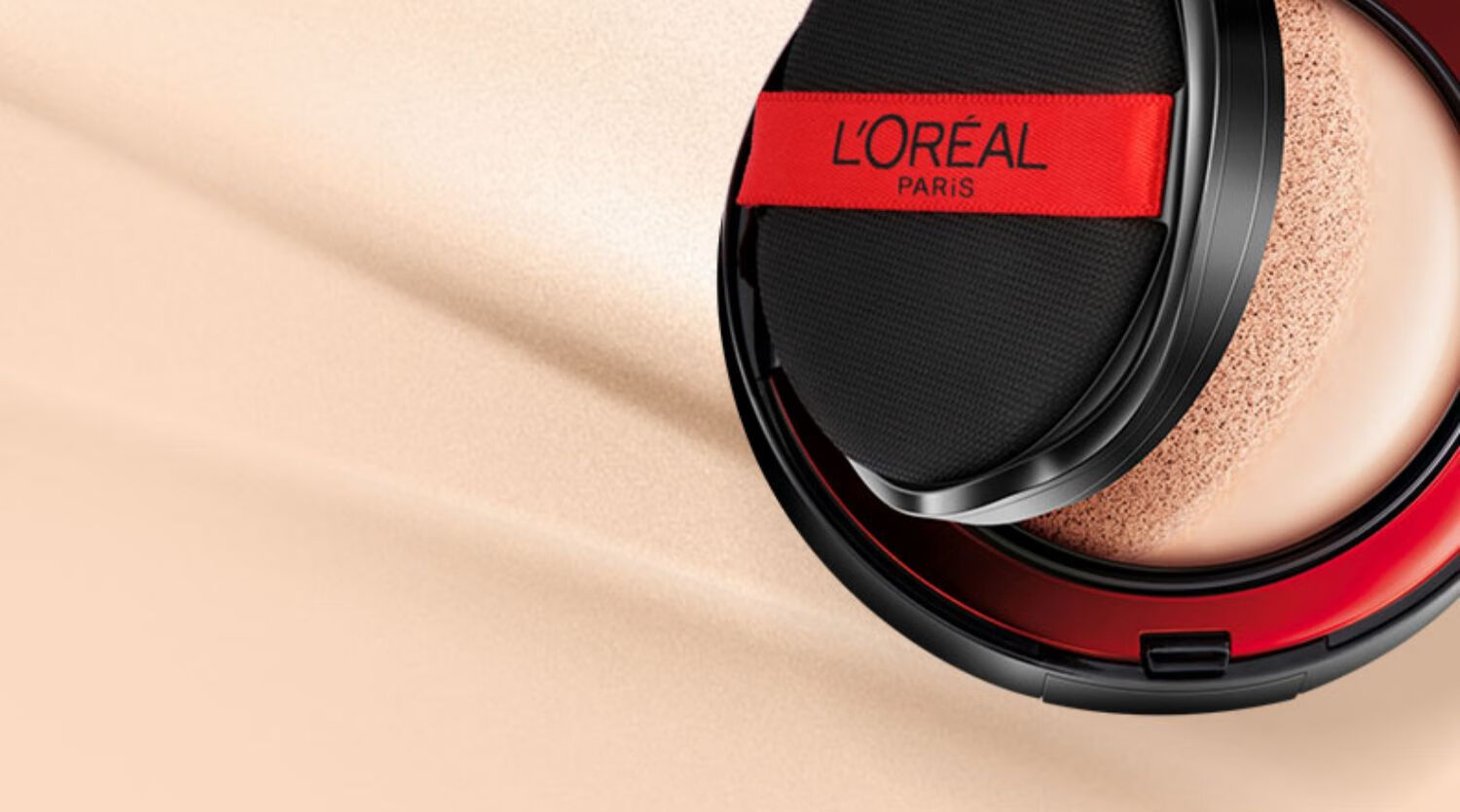 欧莱雅（L'OREAL）黑胖子气垫bb霜女夏遮瑕控油持久不脱妆保湿哑光粉底液恒放溢彩霜 【暖调象牙白】 14g #320替换芯