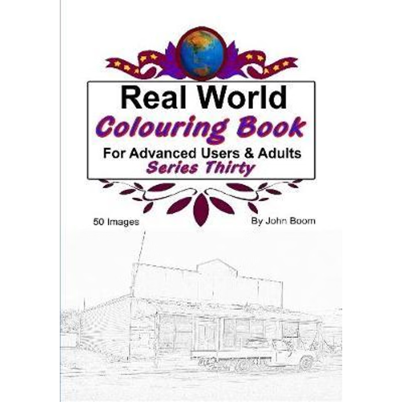 按需印刷Real World Colouring Books Series 30[9780359823215]