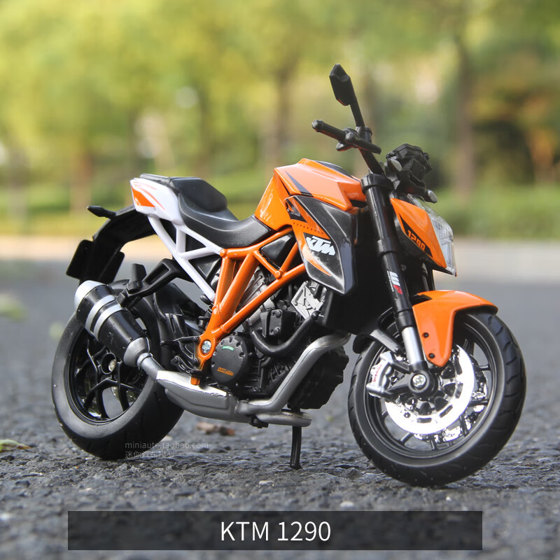 ktm1290摩托车模型112仿真摩托车模型生日礼物dukektm1290690公爵机车