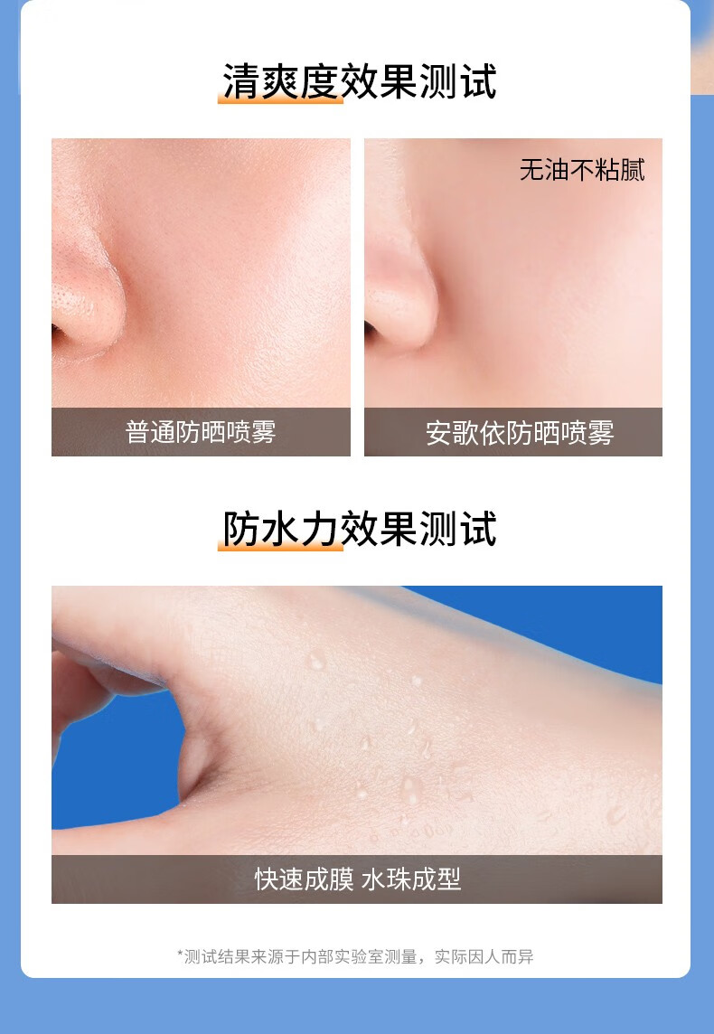 谜草集防晒喷雾面部清爽大学生补水保湿全身不油腻美白男女通用 防晒喷雾150ml*1瓶