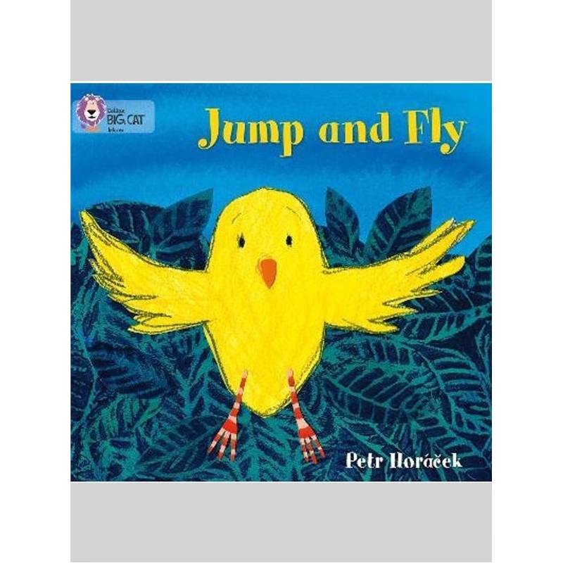 Jump and Fly 英文原版故事绘本 Collins Big Cat 柯林斯大猫  01A/Pink A:  粉色A单本 分级阅读 赠送音频