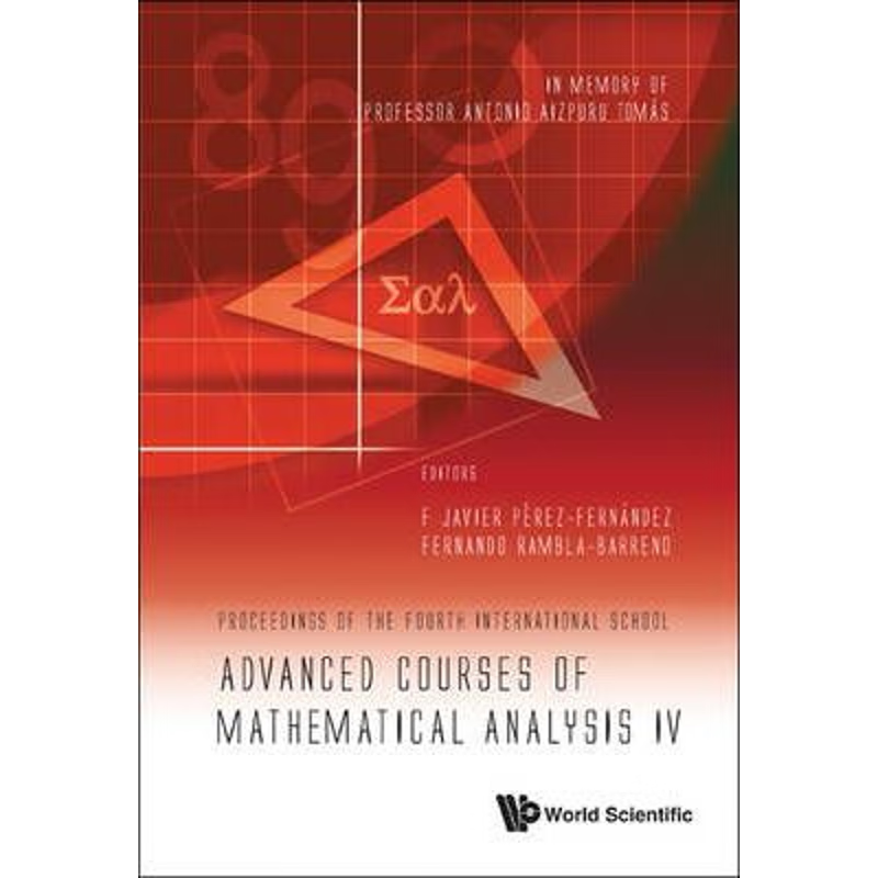 按需印刷Advanced Courses of Mathematical Analysis IV[9789814335805]