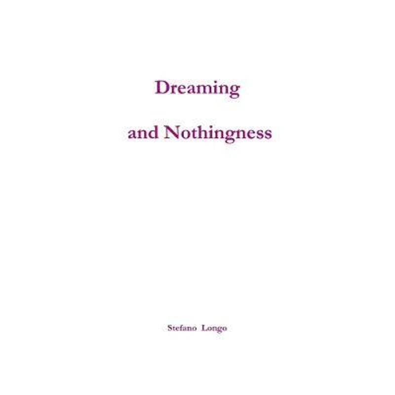 按需印刷Dreaming and Nothingness[9780244023188]