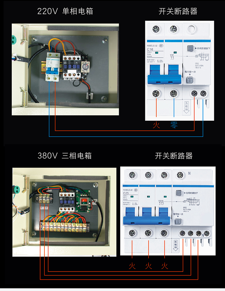 空压机大型 无油空气压缩机喷漆气泵空压机工业级汽修380v 经典款750x