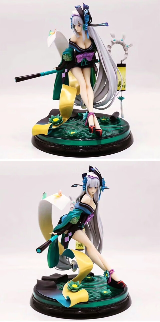 阴阳师手办周边 妖刀姬玉藻前青行灯御馔津姑获鸟大天狗 式神手办摆件