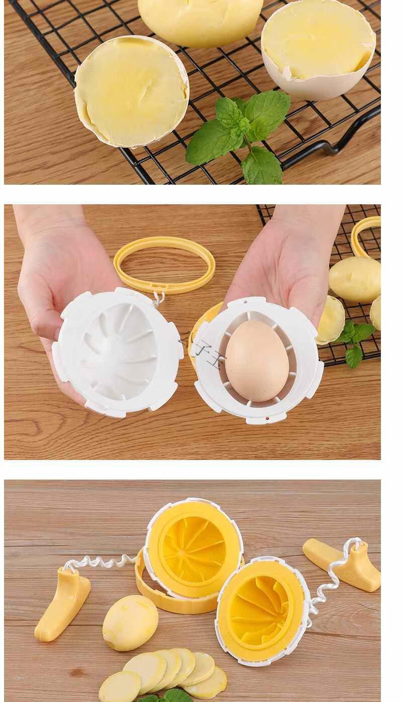 硅胶黄金蛋制作器扯蛋工具手动摇蛋器创意宝宝辅食甩蛋器鸡蛋摇匀器a