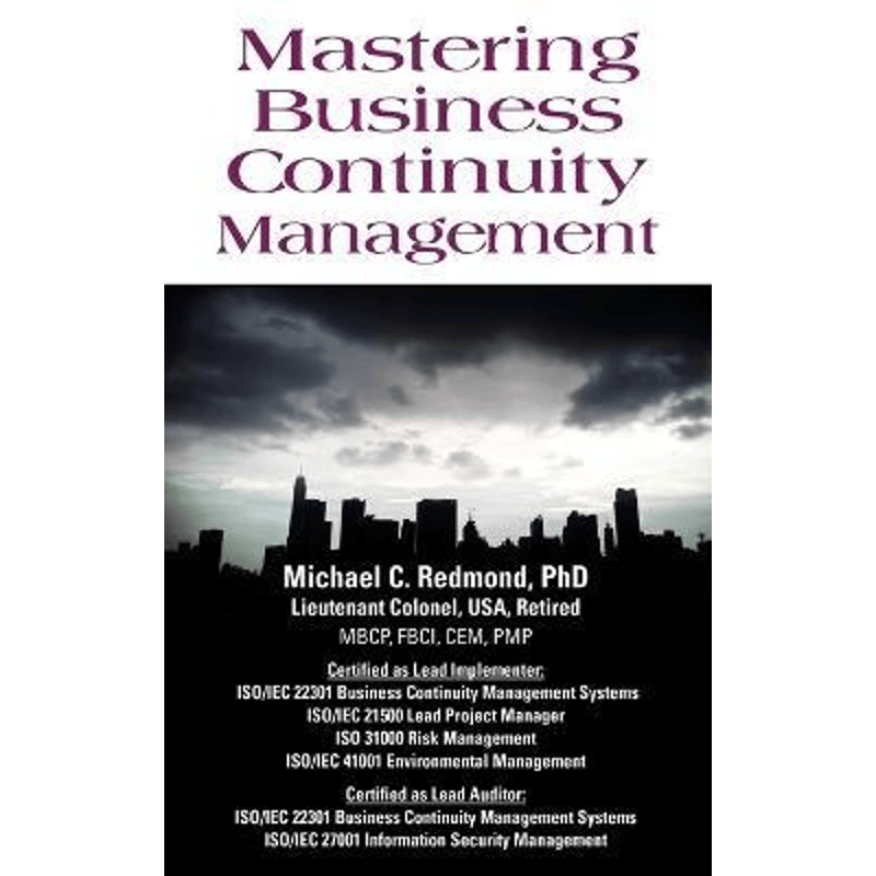 按需印刷不退不换Mastering Business Continuity Management[9781634914215]