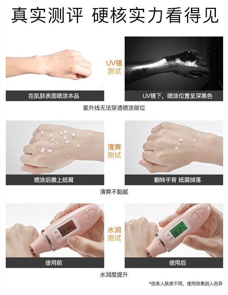 高姿多效倍护美白防晒喷雾SPF50美白防晒霜防嗮面部男女隔离紫外线PA 多效美白防晒120ml