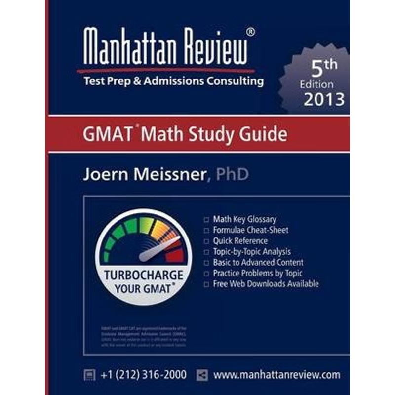 按需印刷Manhattan Review GMAT Math Study Guide [5th Edition][9781629260136]