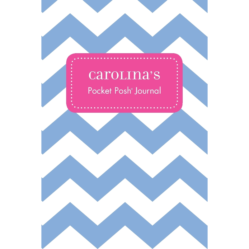 按需印刷Carolina's Pocket Posh Journal, Chevron[9781524801564]