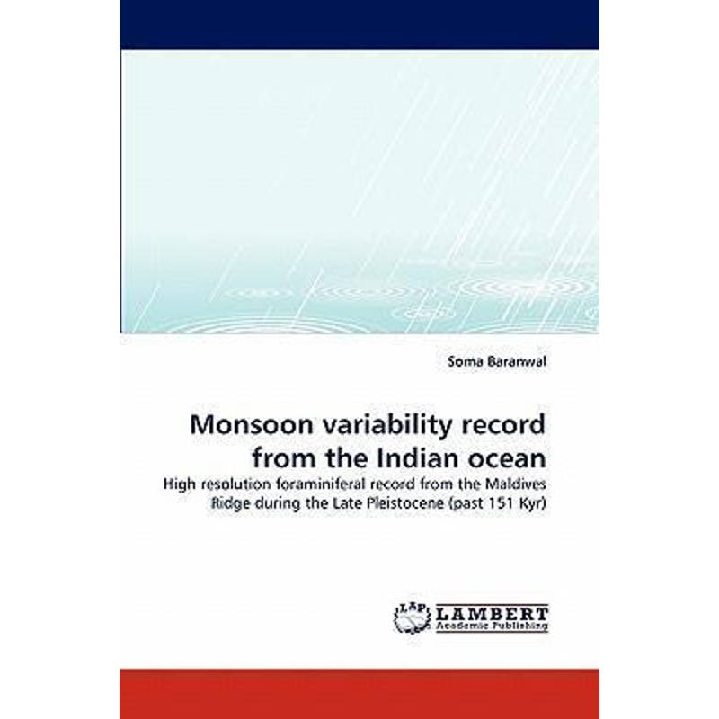 按需印刷Monsoon variability record from the Indian ocean[9783843377669]