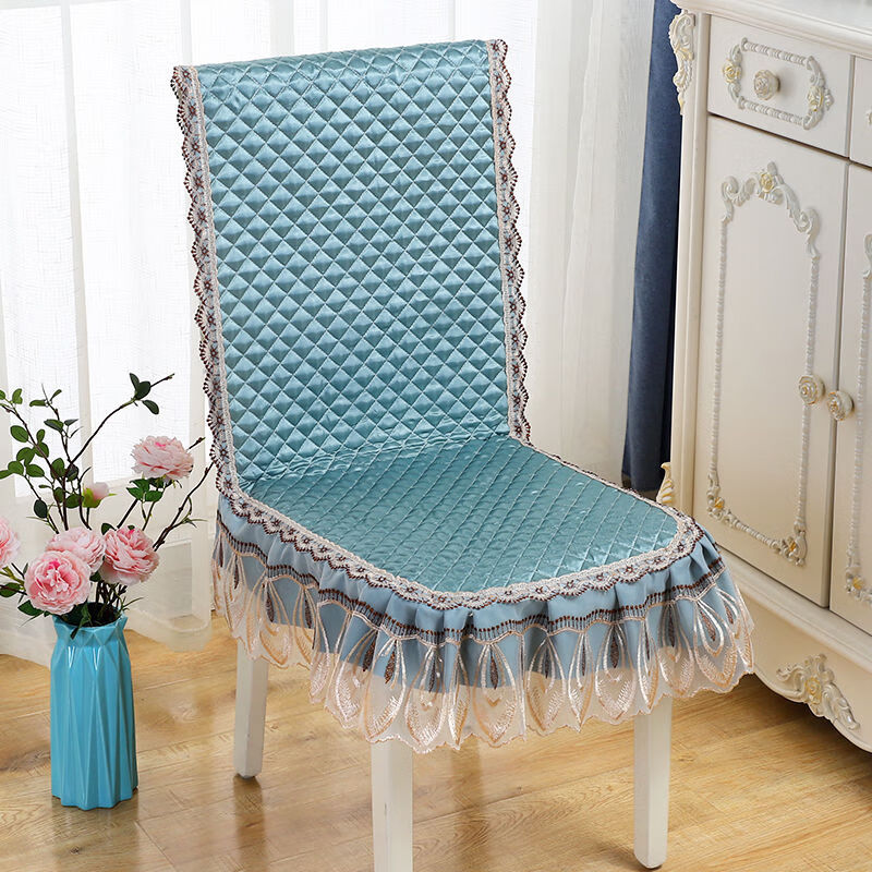 连体坐垫椅子套罩一体椅子垫靠背四季通用防滑加厚餐桌椅套餐桌布