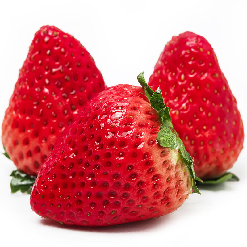 丹东甜99牛奶草莓新鲜水果当季东港九九大红颜奶油草莓z1000g小果单果