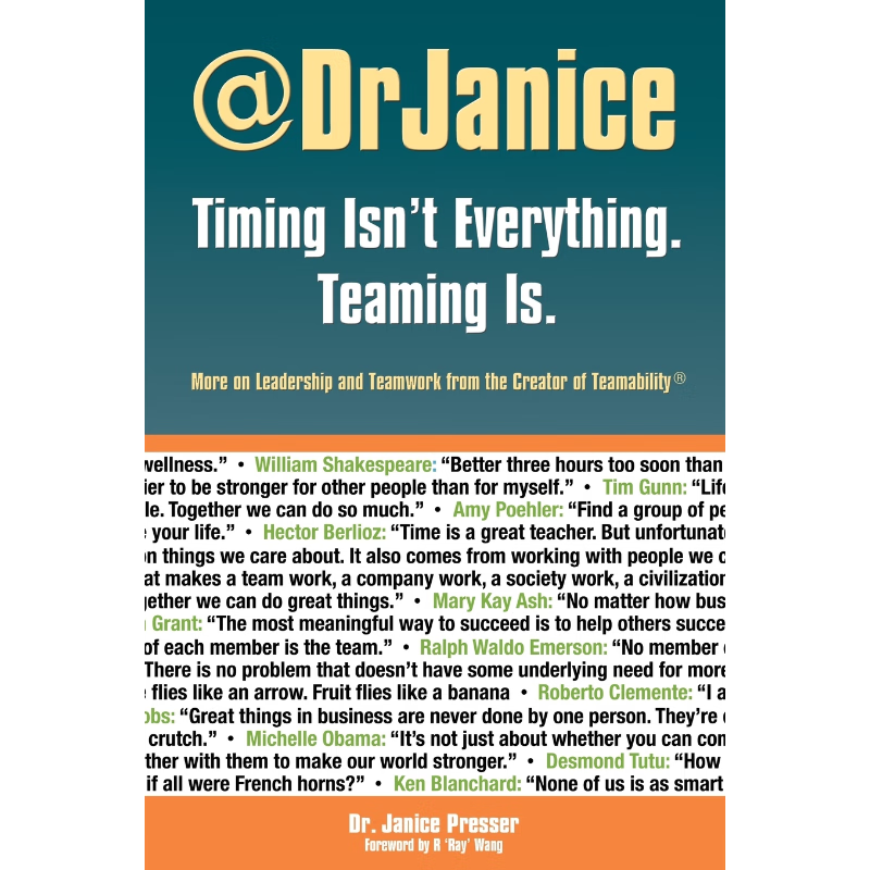 按需印刷不退不换Timing Isn't Everything. Teaming Is.[9780989801225]