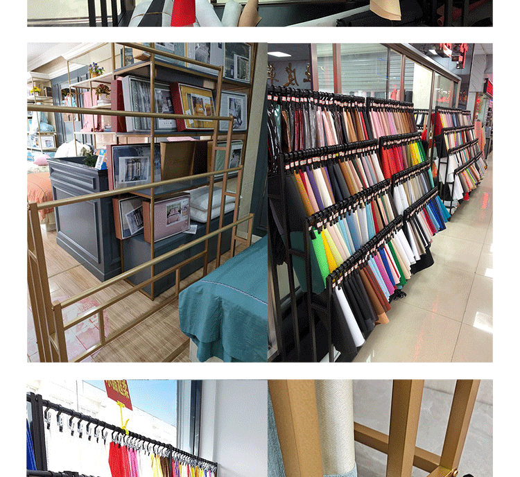 布料样品架布料样品展示架移动布匹小样夹子陈列架落地式简约家纺毛毯