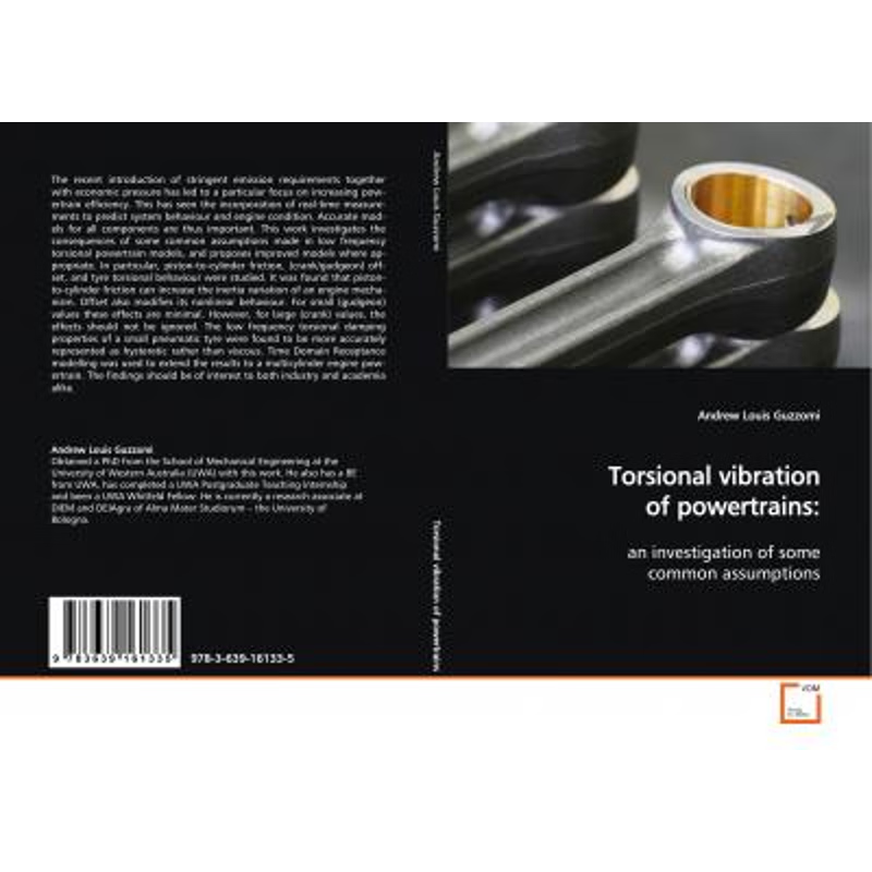按需印刷不退不换Torsional vibration of powertrains[9783639161335]