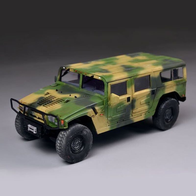 东风猛士吉普装甲车军事拼装模型装甲车吉普车汽车135中国越野车模型