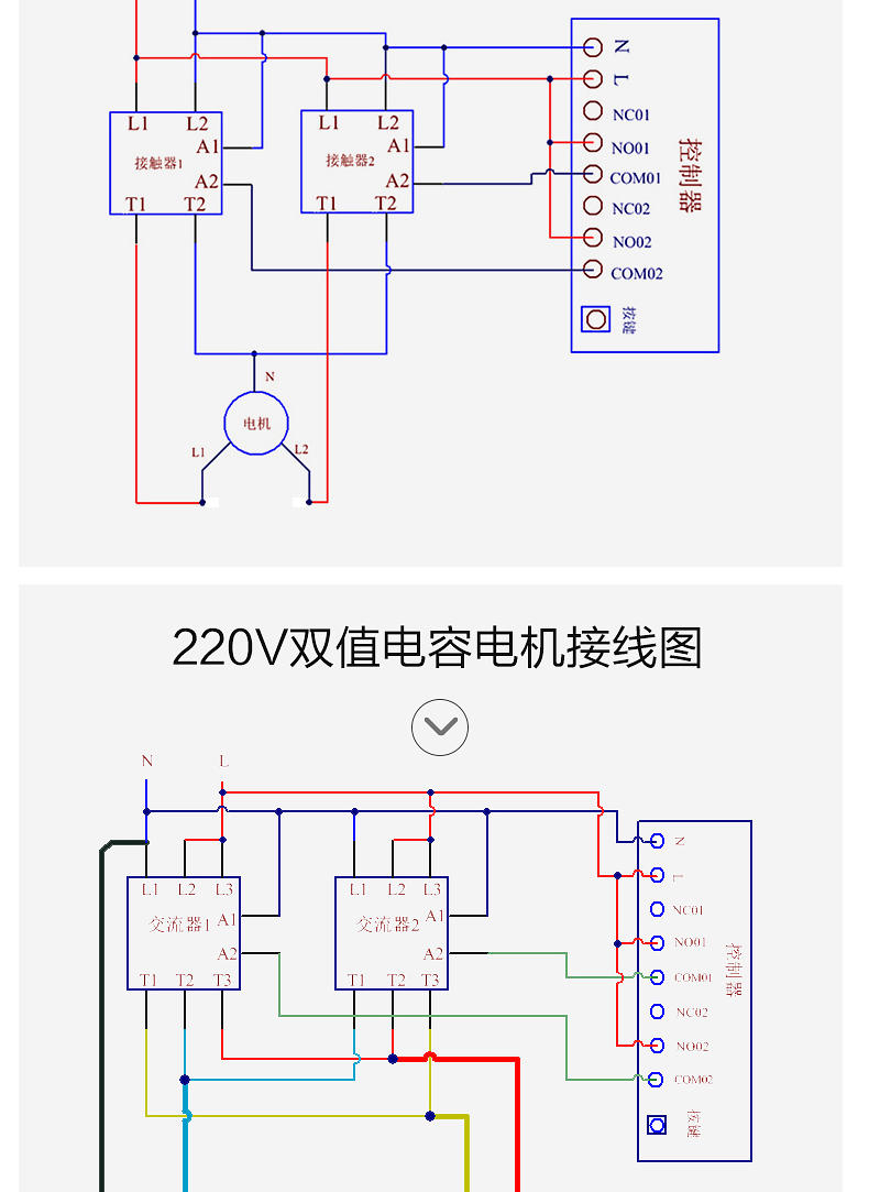 道闸电机正反转倒顺开关控制器4000米遥控12v24v48v110v220v380v ac85