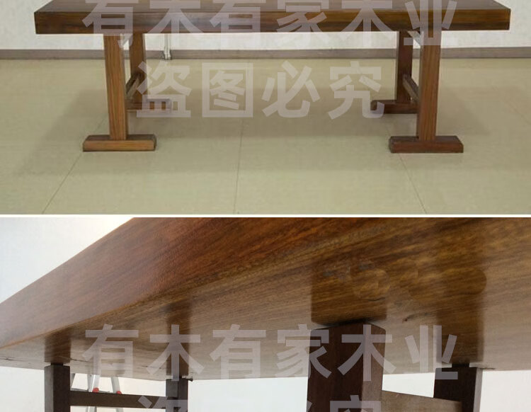 大板支架脚实木桌腿桌脚茶餐桌腿配套桌脚架桌子腿大理石台面桌脚奥坎