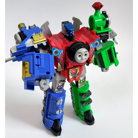 托马斯小火车套装合体玩具机器人汽车组拼装组合儿童玩具