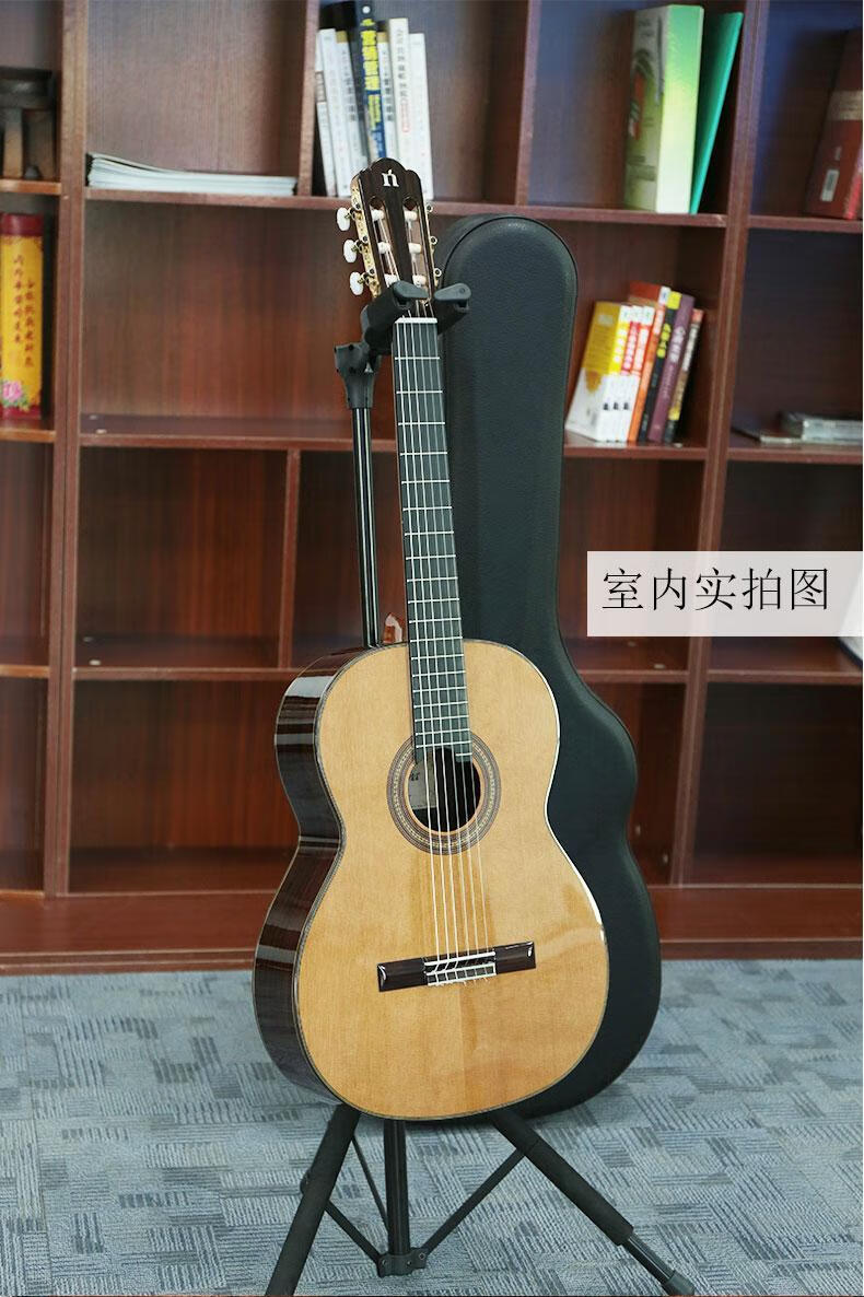 natasha娜塔莎古典吉他t58sc全单吉他抬高指板尼龙弦吉他品质定制款t