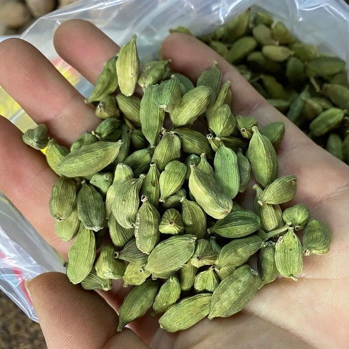 fghgf新货绿豆蔻50克小豆蔻青砂仁豆寇奶茶香料西餐调料250克