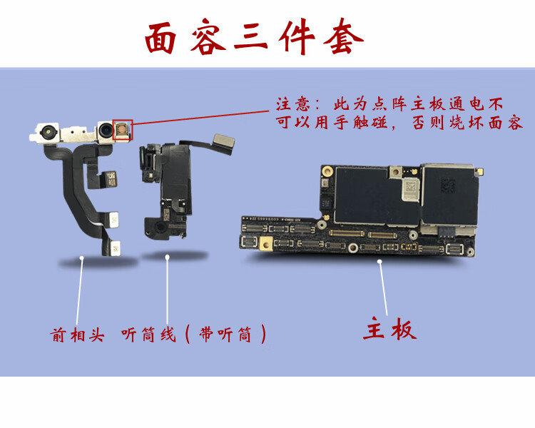 阙锐珈适用于苹果iphonexrxsm1112promax拆机主板原板11无面容三网128