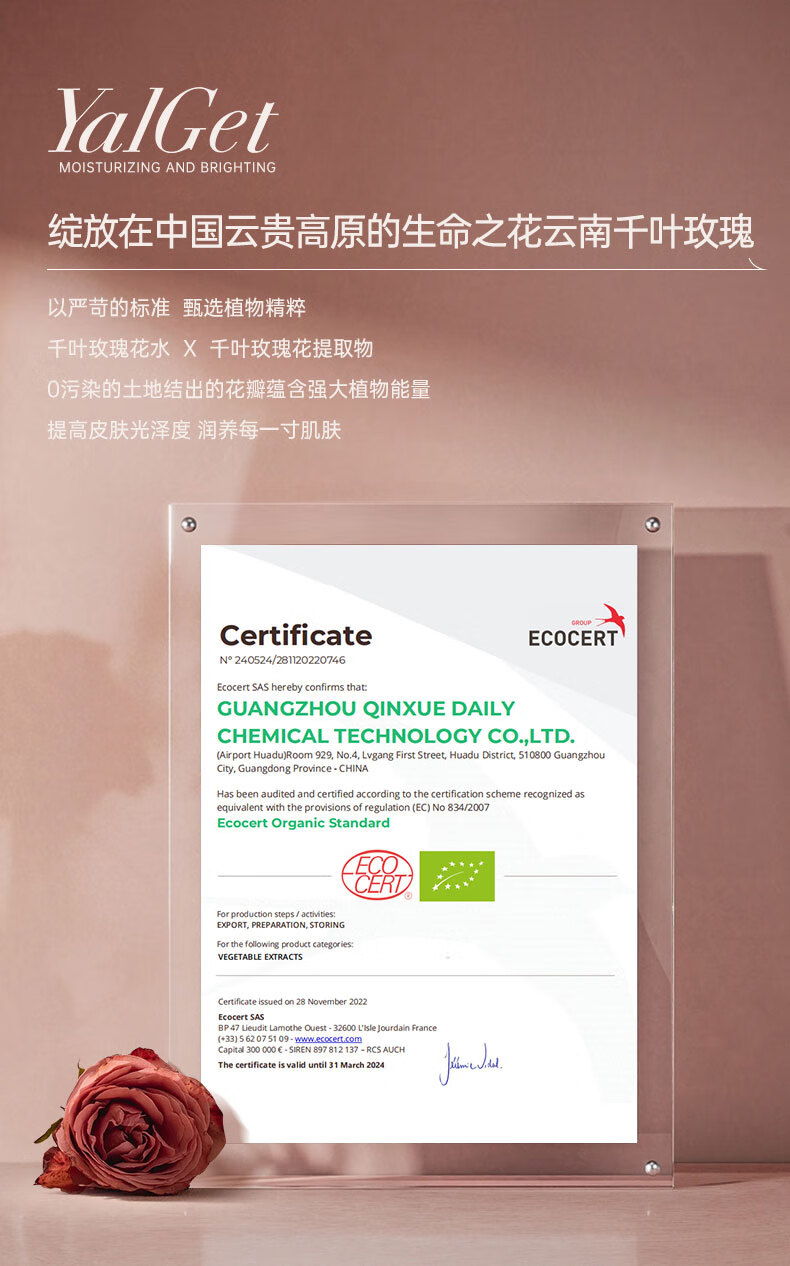 雅丽洁（YALGET）雅丽洁水感焕亮身体素颜霜150ml军训 身体素颜霜试用装 10ml