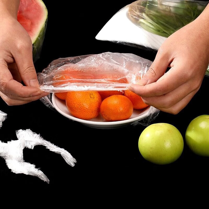 帝达芙美妆工具一次性保鲜膜套食品碗盖保鲜膜套密封保鲜袋美妆工具 6包600只