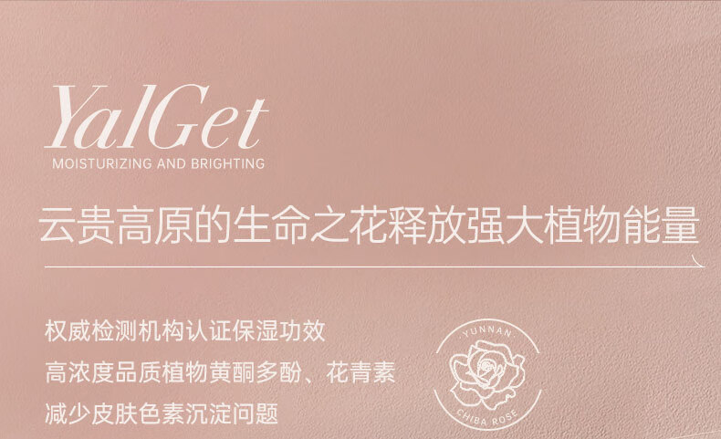 雅丽洁（YALGET）雅丽洁水感焕亮身体素颜霜150ml军训 身体素颜霜试用装 10ml