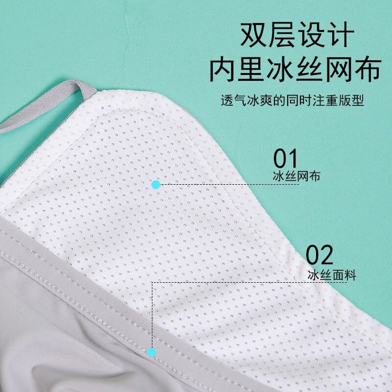 HOWEYA美妆护肤护眼角面罩护肤保湿美妆滋润套装礼盒肌色肌肤透气可调节 3只装【颜色随机】