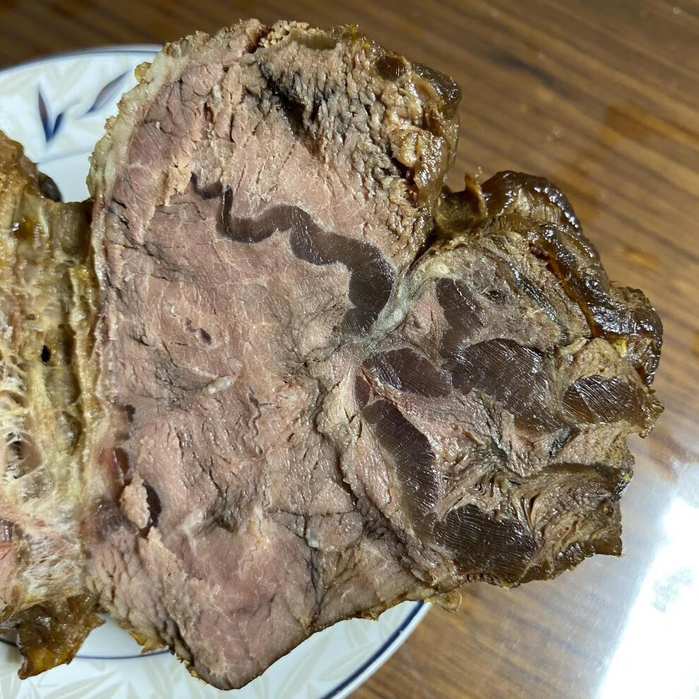 北京聚宝源牛街总店清真酱牛肉熟食香嫩 顺丰冷链 酱牛腱子250g半斤