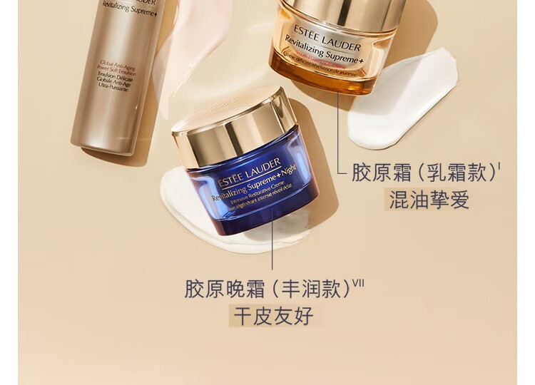 雅诗兰黛（Estee Lauder） 多效智妍精华乳霜（胶原霜乳霜款）-推广 75ml套组
