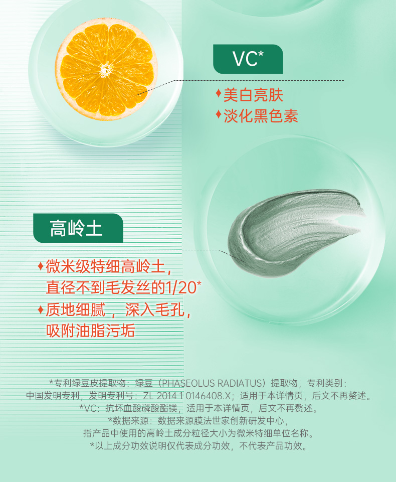 膜法世家面膜绿豆泥膜清洁毛孔去黑头祛痘控油绿豆泥面膜涂抹式魔法世面膜 绿豆泥膜祛痘版+黑豆泥膜