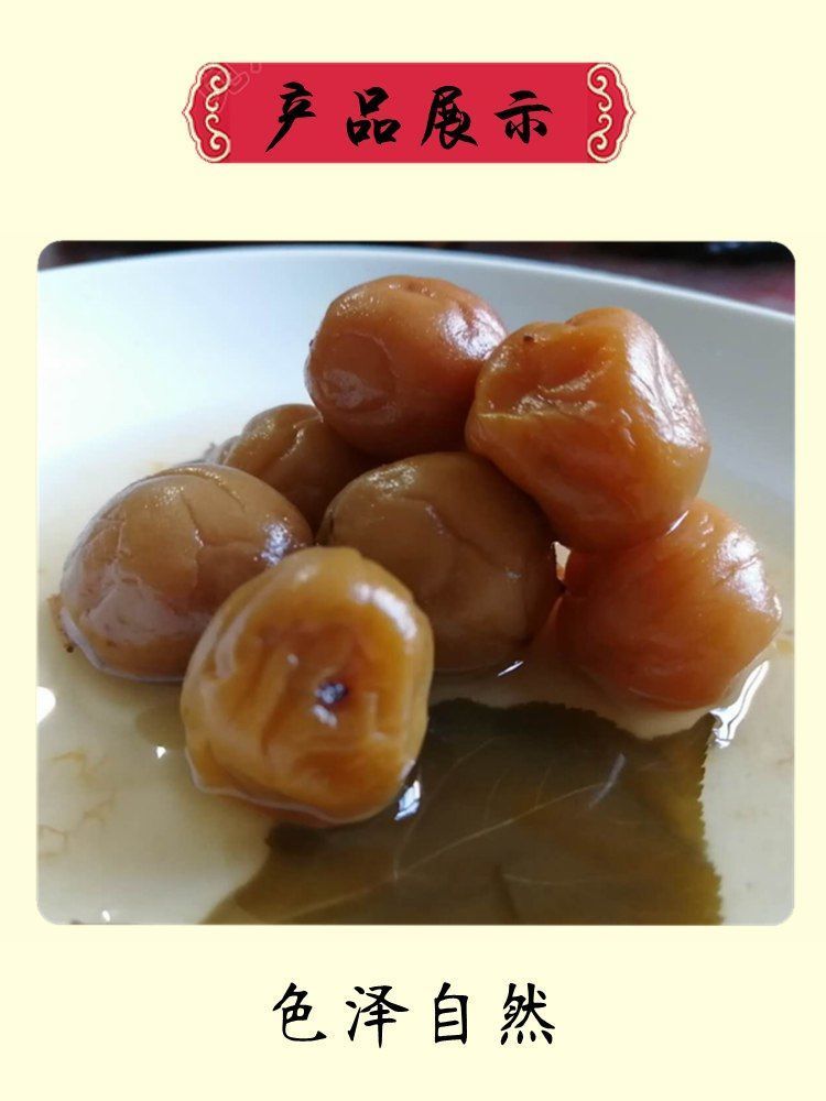 广西玉林腌制咸酸梅子咸水梅盐水梅发记酸料酸嘢泡梅子做菜调料发记酸