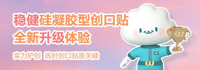 稳健医用伤口护理创口贴 儿童卡通创口贴PE 可爱超级飞侠IP同款 可爱异型皮外伤擦伤创口贴 独立袋装 12片/袋 2袋 超飞