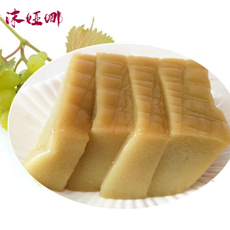 sf莆田特产豆枝灰金水加工金粿传统小吃1000g2斤原味