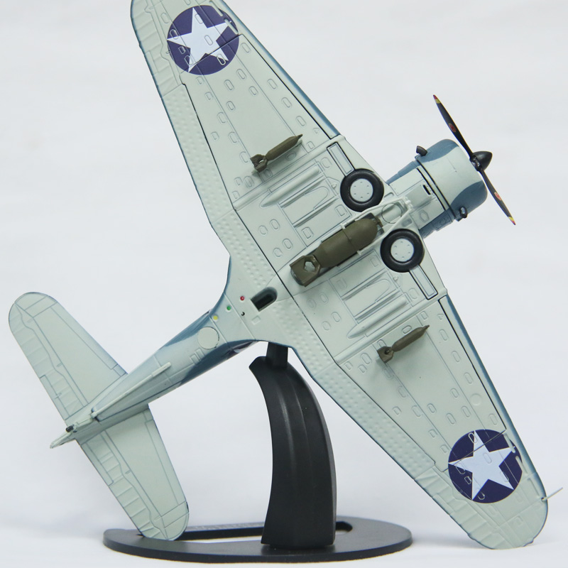 二战飞机模型合金172sbd无畏式俯冲轰炸机172合金飞机二战金属
