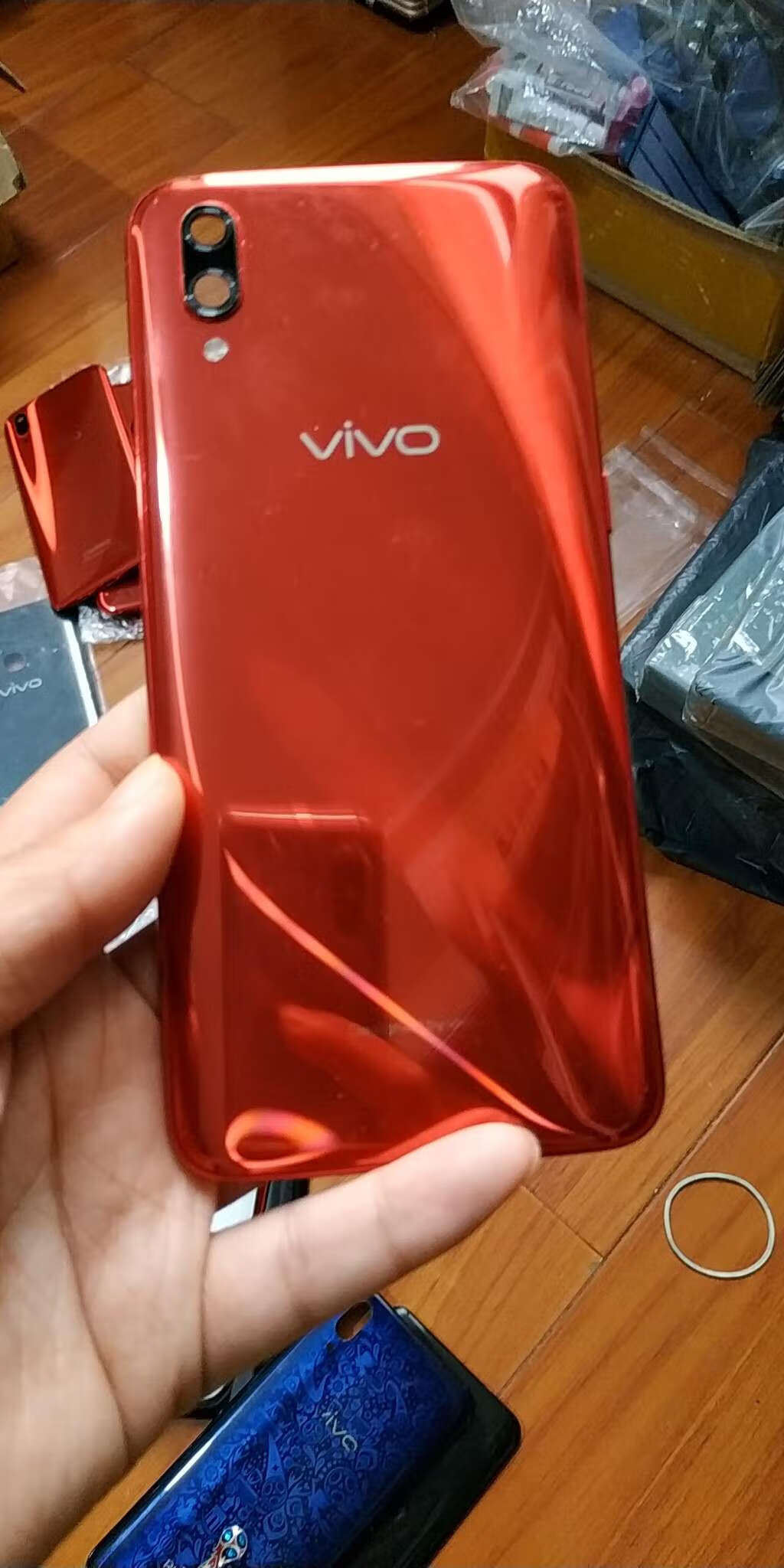 步步高vivox21原装拆机后盖原拆后盖可进售后x21a红后盖中框