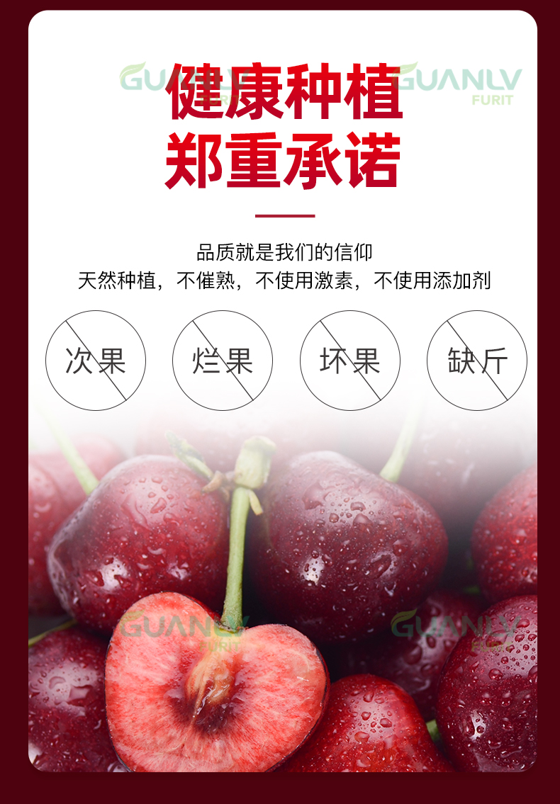 佑嘉木烟台大樱桃车厘子美早火箭大樱桃现摘露天萨米脱萨米脱4斤jjjj